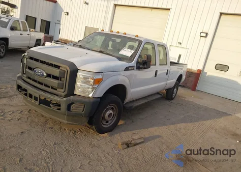 2016 Ford F-250 Xl from USA, damaged, VIN 1FT7W2B65GEC80389